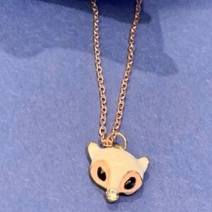 🦊 WHITE FOX NECKLACE 🦊